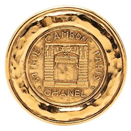Spilla Placcata Oro Chanel