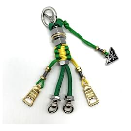 Prada Roboter Charm aus Leder x Metall für Handtaschen