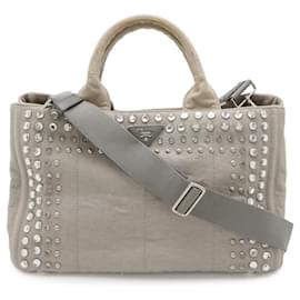Borsa Tote Canapa Gioiello di Prada