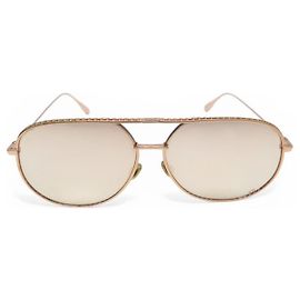 GAFAS DE SOL DIOR DIORBYDIOR DDBSQ CANNAGE METAL DORADO ESTUCHE