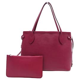NUOVA BORSA A MANO LOUIS VUITTON NEVERFULL PM 118LV32 PELLE EPI RIBES - Louis Vuitton