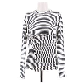 Paco Rabanne Langarmshirt mit Streifen