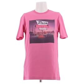 Paco Rabanne Camiseta rosa "PACO MOTEL"