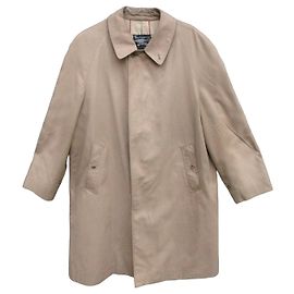 Burberry Regenmantel aus Baumwoll-Gabardine Beige