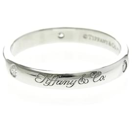 Hochzeitsbandring aus Platin Tiffany & Co. Notes mit Diamanten