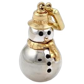 Pendente Pupazzo di Neve Louis Vuitton Oro Bianco 18K