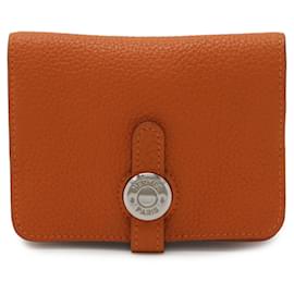 Portefeuille compact Dogon HERMES / Porte-monnaie - Hermès