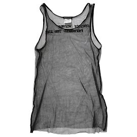 Ann Demeulemeester Primavera 2000 Deseos Curiosos Top Plumoso El Aire