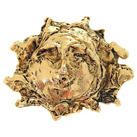 Hermes Vintage Gold Brooch - Hermès