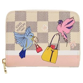 Louis Vuitton Zippy Coin Purse Damier Azur