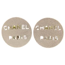 Boucles d'oreilles clips en argent Chanel