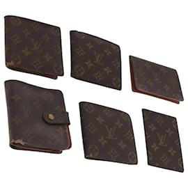 Portafoglio Monogram LOUIS VUITTON 6 Set LV Auth BA12174
