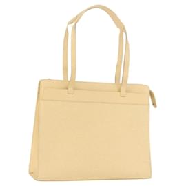 LOUIS VUITTON Epi Croisette GM Tote Bag Vanille M5250A LV Auth BA12143