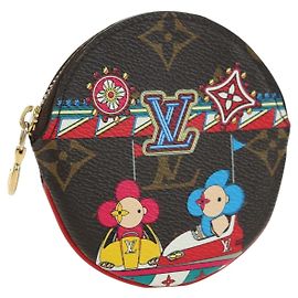 LOUIS VUITTON Monogramm Rundgeldbörse Vivienne M69749 Auth YKZ1503M