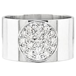 Dinh Van Ring, "Anthea", Weißgold und Diamanten.