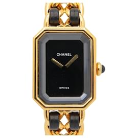 CHANEL Première M Uhr - Vergoldetes Leder