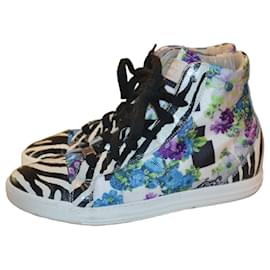 sneakers Versace Jeans Couture multicolore in tessuto