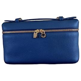 Loro Piana Tasca Extra L19 Pelle Blu