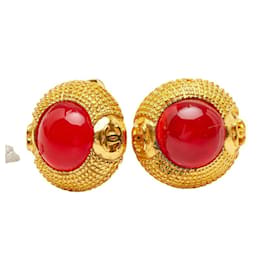 Orecchini Clip Gripoix Coco Mark di Chanel