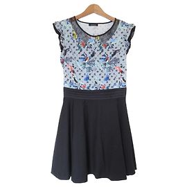 Autre Marque Abito in Pizzo Stampato GUILD PRIME