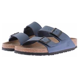 Sandali Birkenstock in scamosciato blu Taglia 40