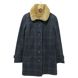 Autre Marque GUILD PRIME Black Watch Rabbit Fur Coat