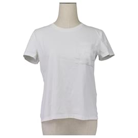 Camiseta con bolsillo bordado Hermès