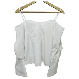 Autre Marque Bluse mit Glockenärmeln Mame Kurogouchi