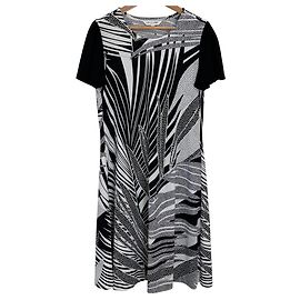 Autre Marque Vestido con Estampado de Hojas LEONARD SPORT