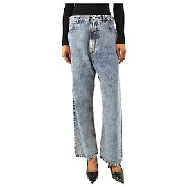 Alaïa Blue acid wash jeans - size UK 6