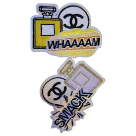Chanel-Patches "WHAAAAM" und "SMACK"