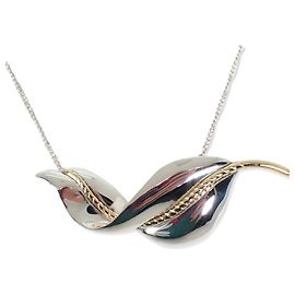 Colar Pendente Folha Tiffany & Co. 925 750
