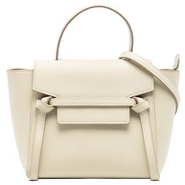 Céline Belt bag in pelle di vitello granata nano marrone Celine