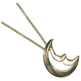 Collana a forma di luna crescente Tiffany & Co. in oro giallo 18K