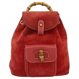Gucci Gucci bamboo daim mini