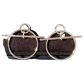 Hermès Loop small hoop earrings 18K rose gold