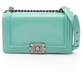 Borsa a Spalla Chanel Boy in Pelle Verde