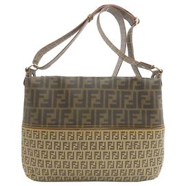 Borsa a Spalla Fendi con Motivo Zucca