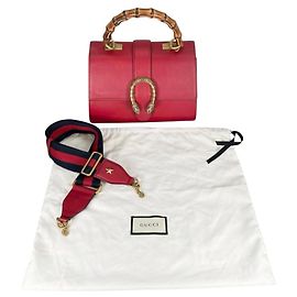Borsa a mano/spalla in pelle di bambù Gucci Dionysus