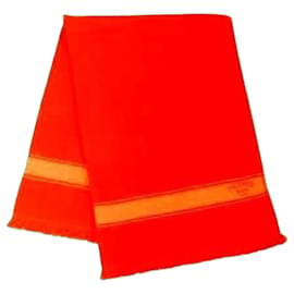 Hermes Orange Cotton Beach Towel - Hermès