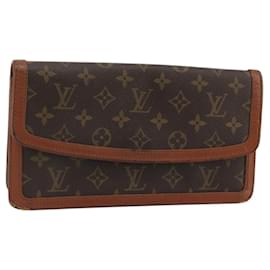 LOUIS VUITTON Monogram Pochette Dam PM Clutch Tasche M51812 LV Auth YKZ1212