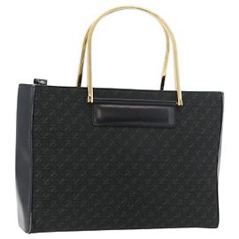 Borsa LOEWE in nylon verde oro Auth 176062A