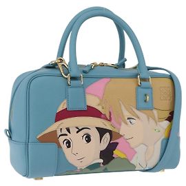 LOEWE Anagram Howl's Moving Castle Amazona 28 Sophie & Howl 2way Auth 158613SM