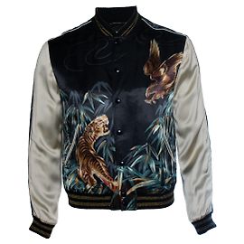 Saint Laurent, Teddy-Bomber mit Tiger und Adler