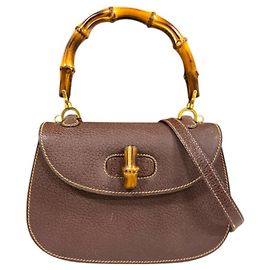 Borsa a Spalla Gucci Bamboo