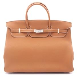 Borsa Hermès Birkin 40 in pelle Togo marrone