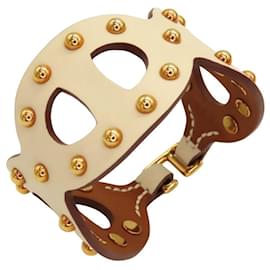 Bracelet en cuir Swift Chaine d'Ancre Hermès Taille 17