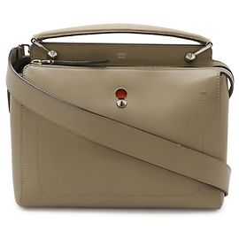 Borsa a mano in pelle Fendi / Borsa a spalla in grigio