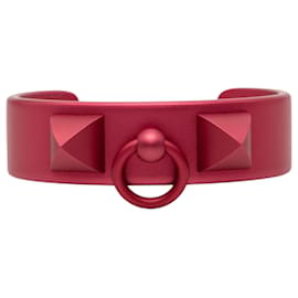 Bracelet Medor Sunset Collier de Chien en Aluminium Rose T2 Hermès
