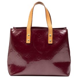 Louis Vuitton Purple Monogram Vernis Reade PM